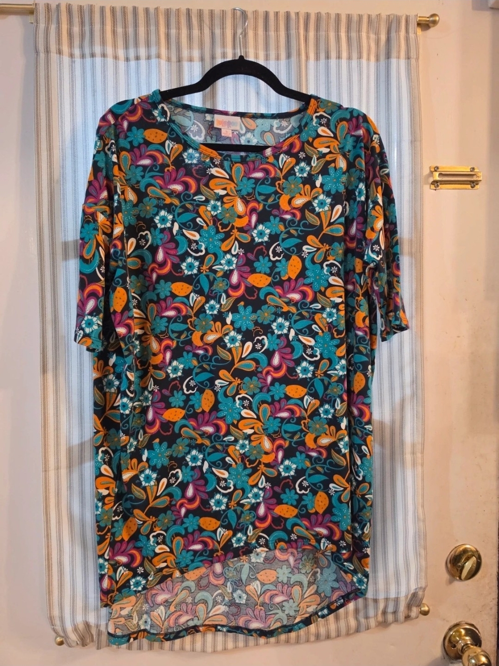 LuLaRoe Irma Multi-Color Floral Tunic